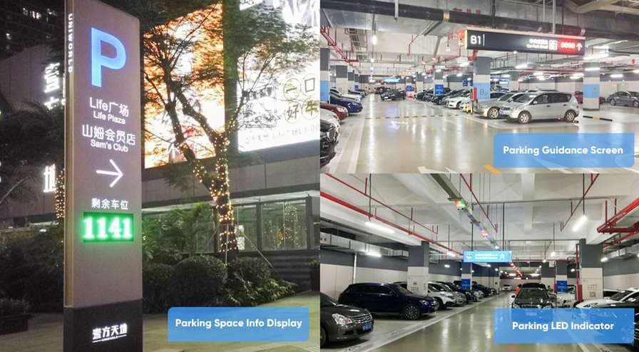 Yeraltı parkinqdə yer naviqasiyası: LED göstəricilər və boş yer sayğacı